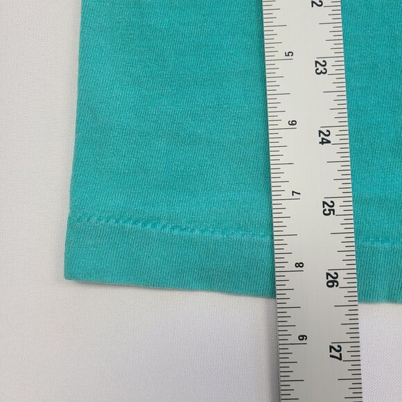 Vintage Single Stitch 90s Cheers Boston Mens Sz XL T Shirt Teal 1992 - Picture 9 of 9